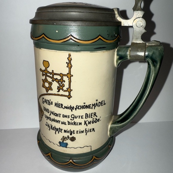 Vintage Mettlach beer stein Ceramic 3090 - Picture 3 of 14